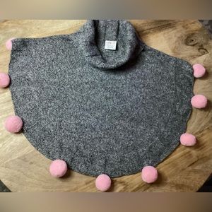 🌸Girls 4/5T Knit Cape Cartwheels by Charlie Paige NWOT